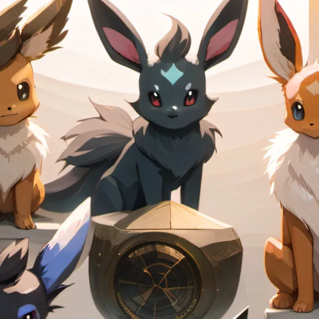 chat with ai character: eeveeluations 