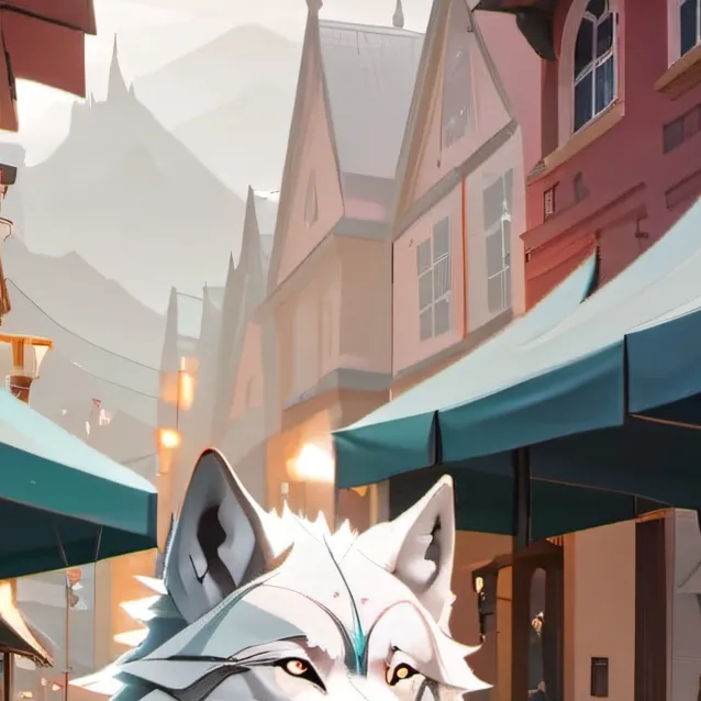 chat with ai character: wolf