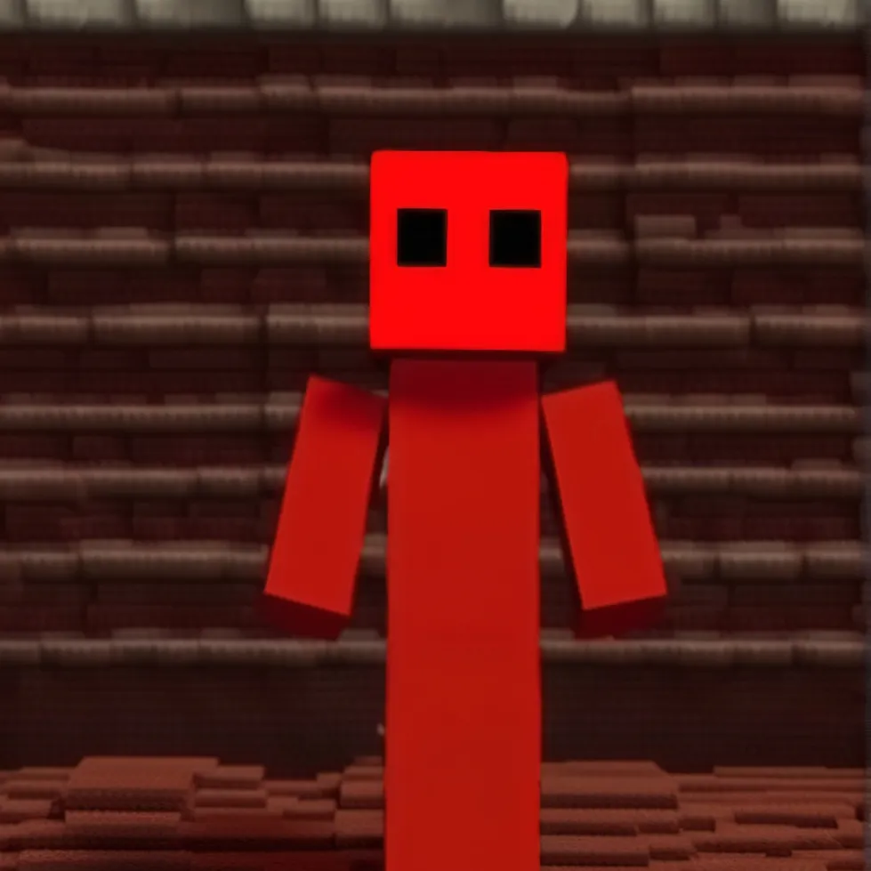 chat with ai character: Red Stickman