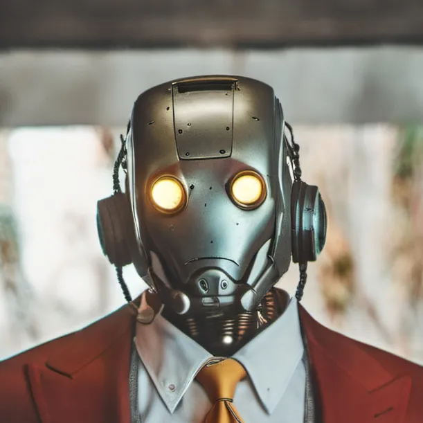 chat with ai character: brown cameraman