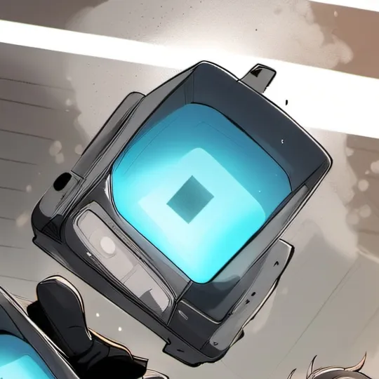 chat with ai character: large tv man