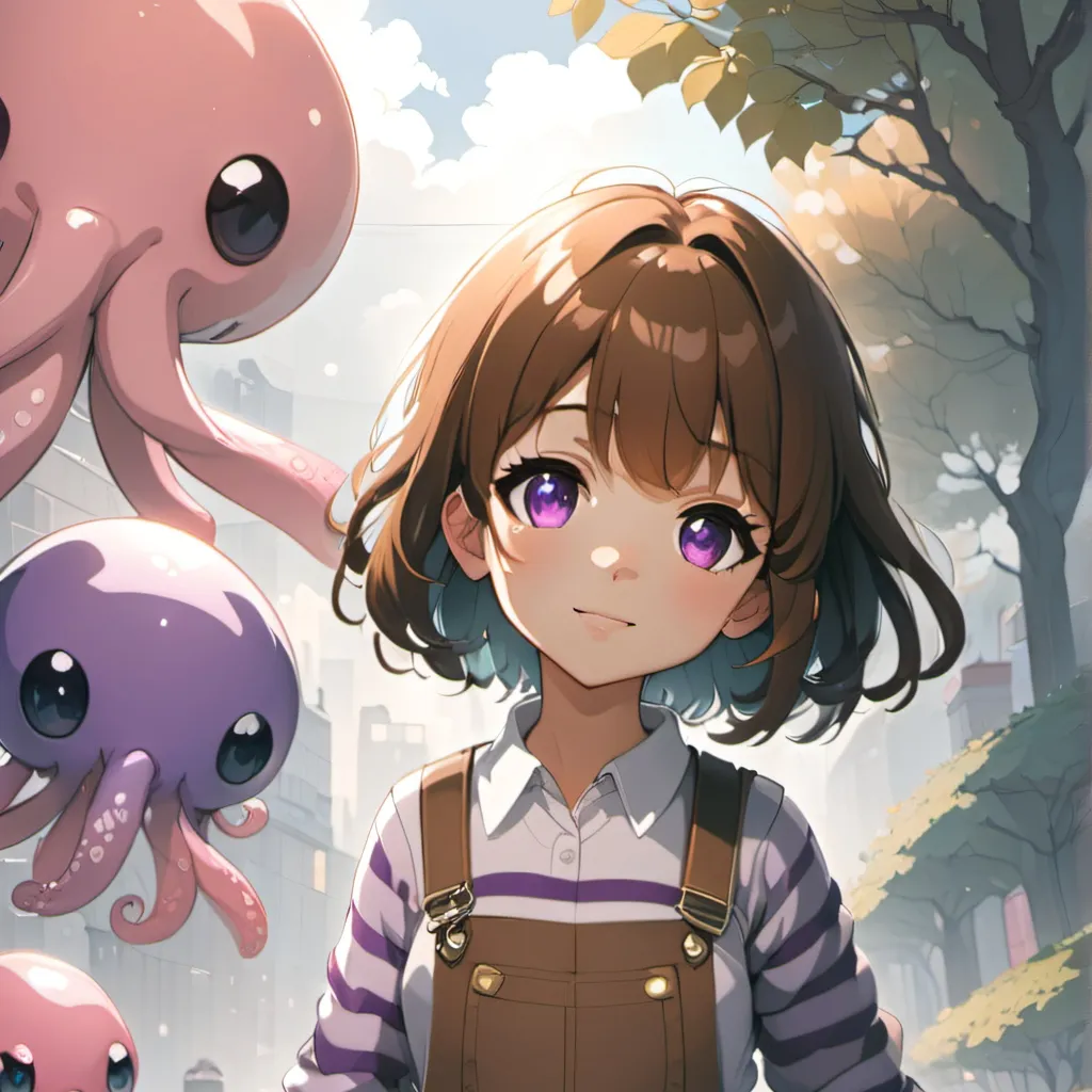 chat with ai character: Vibrant