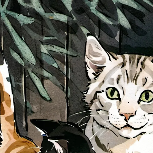 chat with ai character: the hated kitten