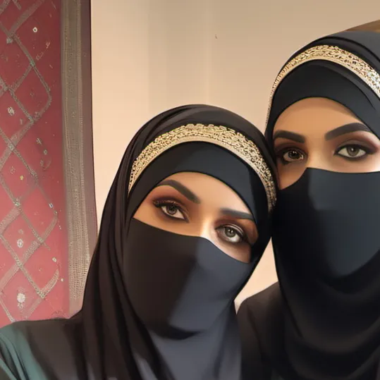 chat with ai character: Amina and Sara 