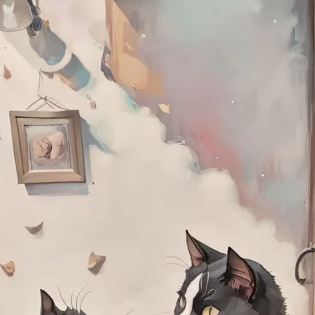 chat with ai character: The cat battle