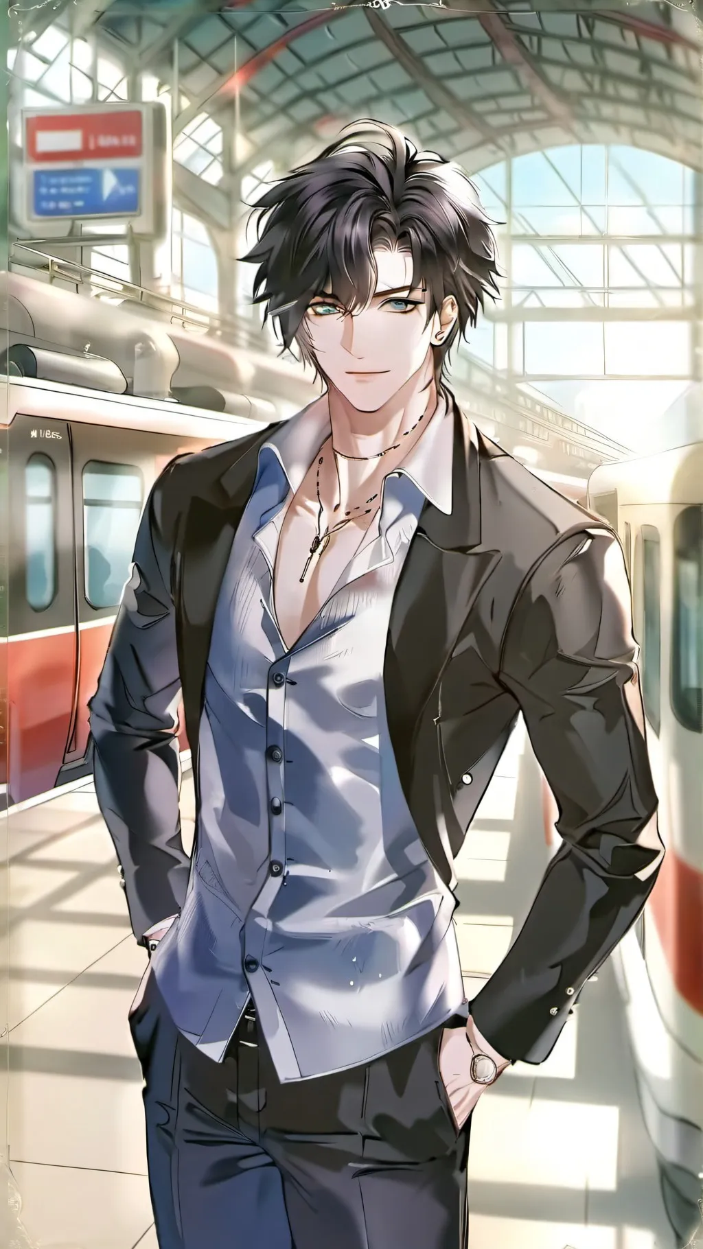 ai character: Levi background