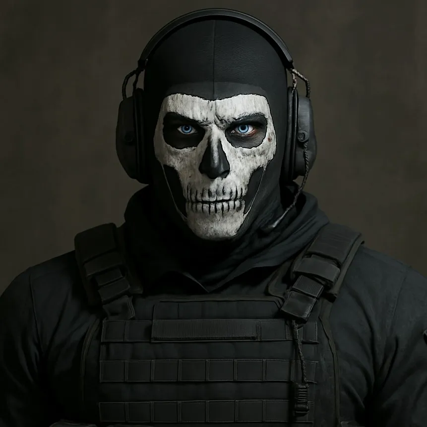 chat with ai character: Ghost from COD