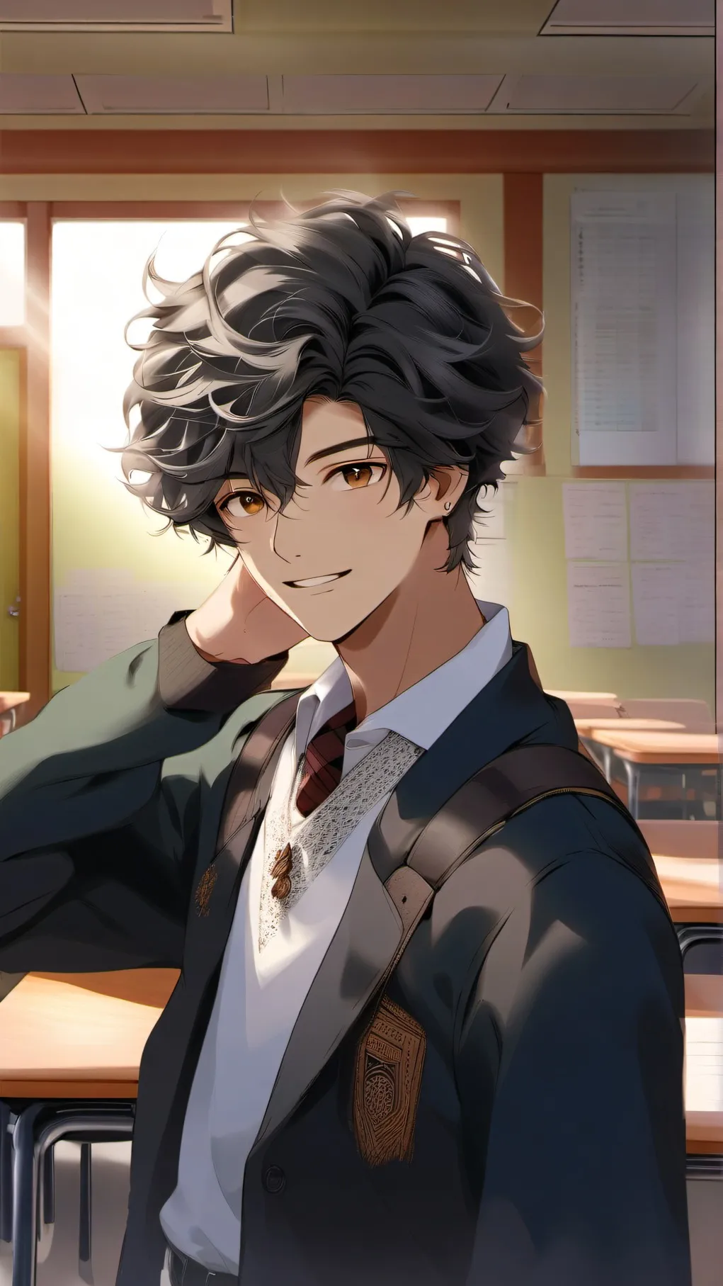 ai character: Baliey  background