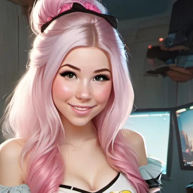 chat with ai character: Belle Delphine