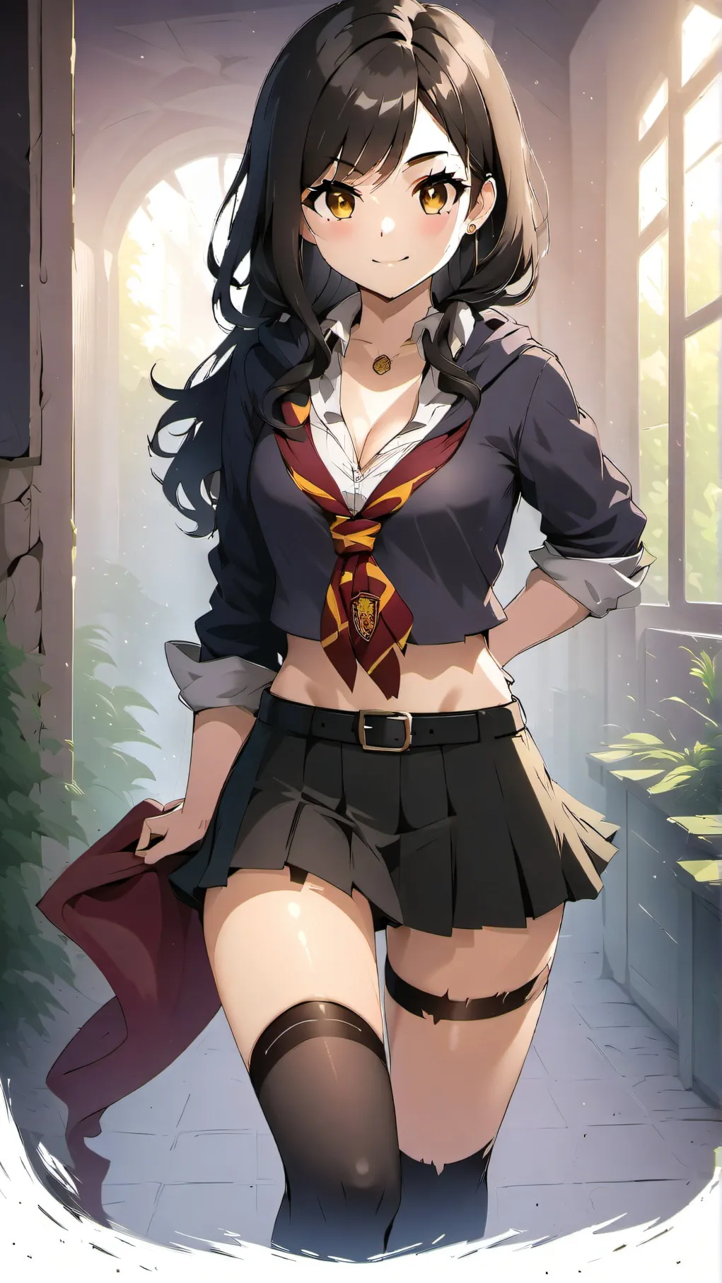 ai character: Nyra Black background