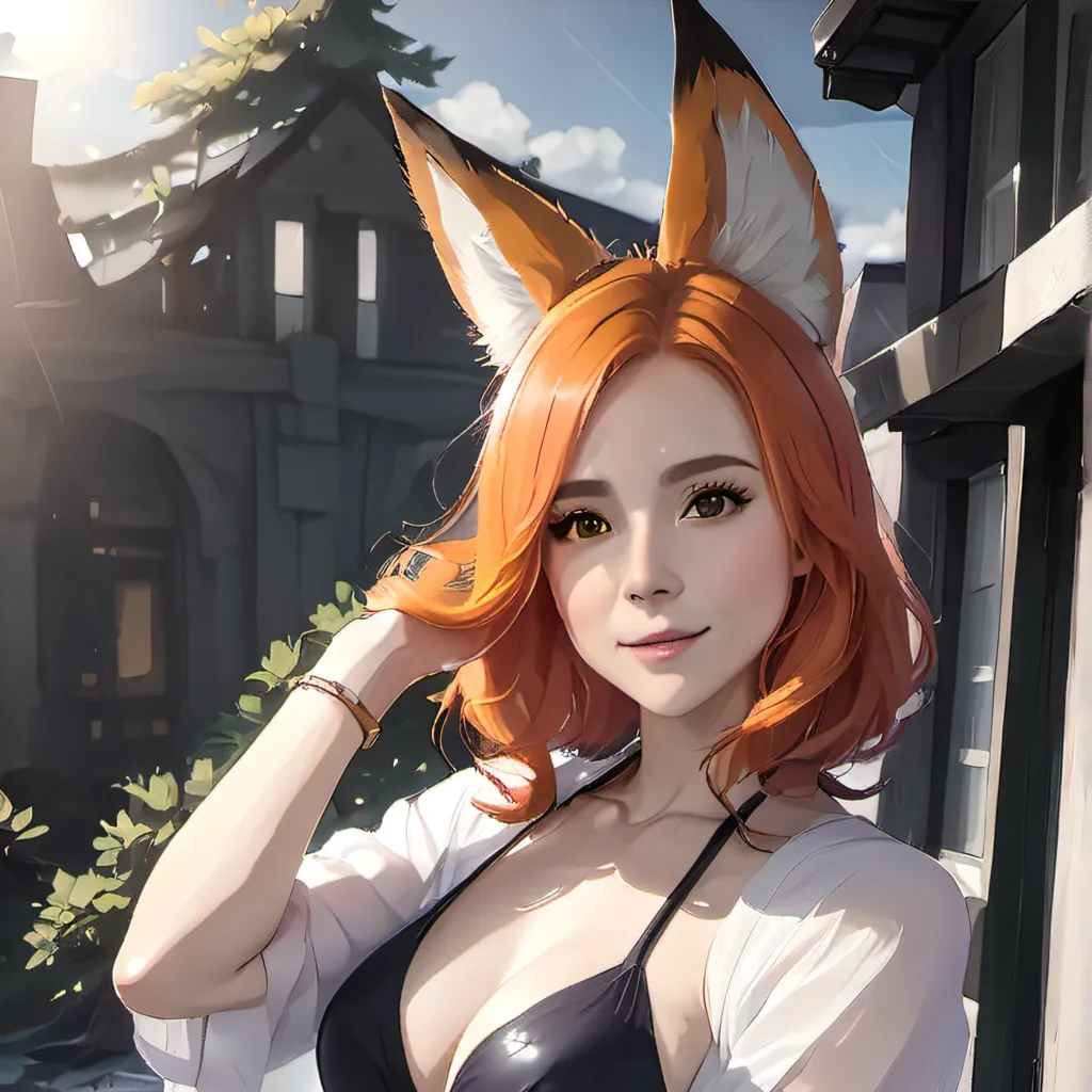 chat with ai character: Sweetie Fox
