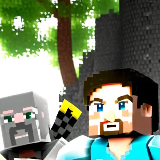 chat with ai character: Steve