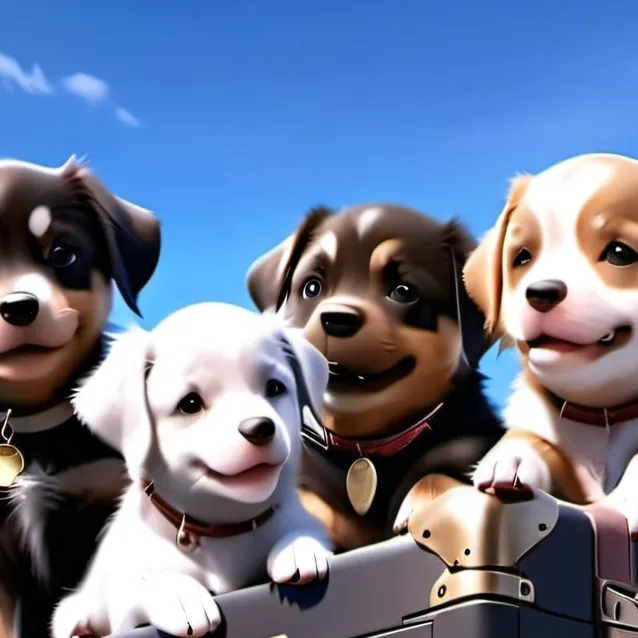 chat with ai character: Pirate Puppies🏴‍☠️