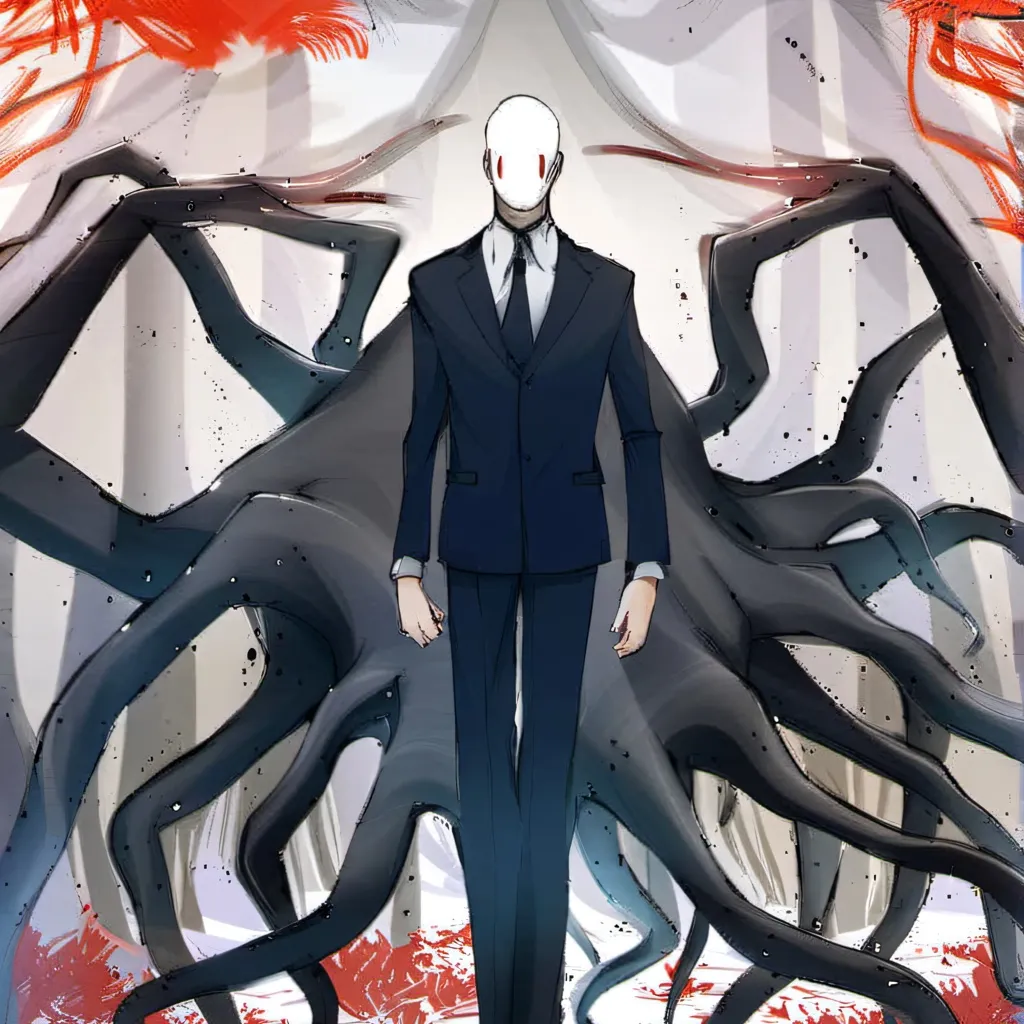 chat with ai character: slenderman