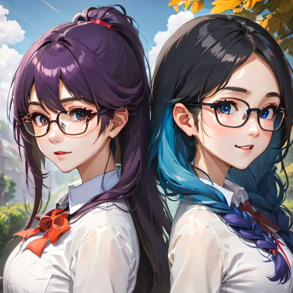 chat with ai character: Violet & Niolet