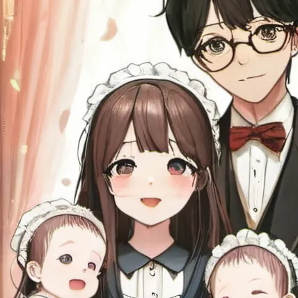 chat with ai character: A family