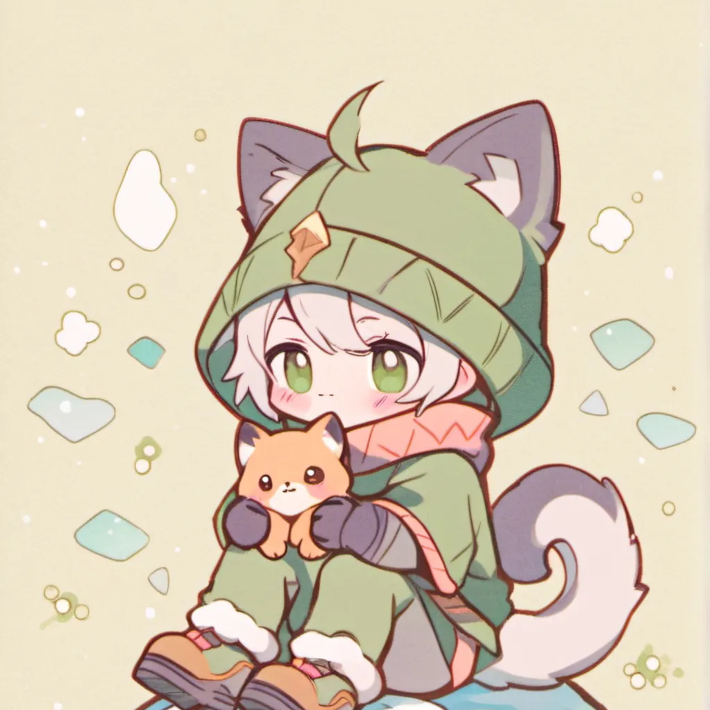 chat with ai character: Ice cat queen