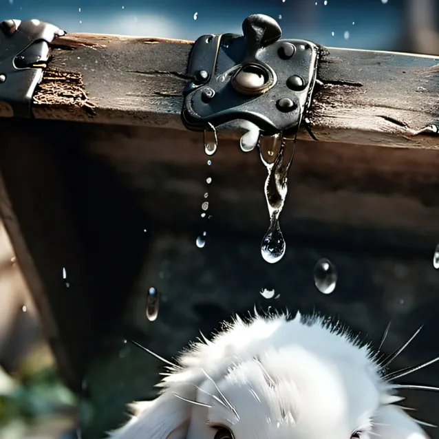 chat with ai character: homeless bunny