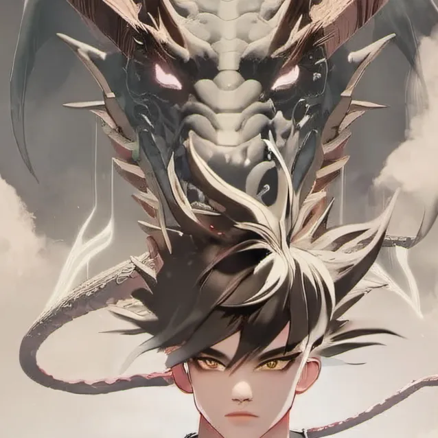 chat with ai character: dragon god angel