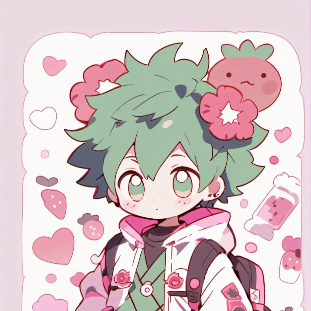 chat with ai character: Chibi deku!