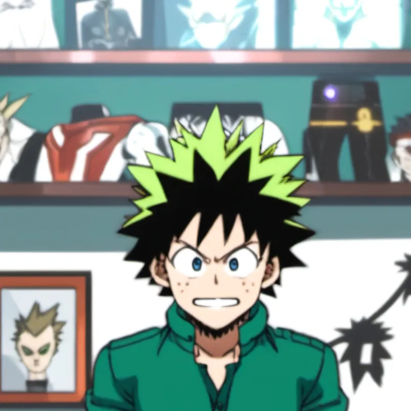 chat with ai character: Deku