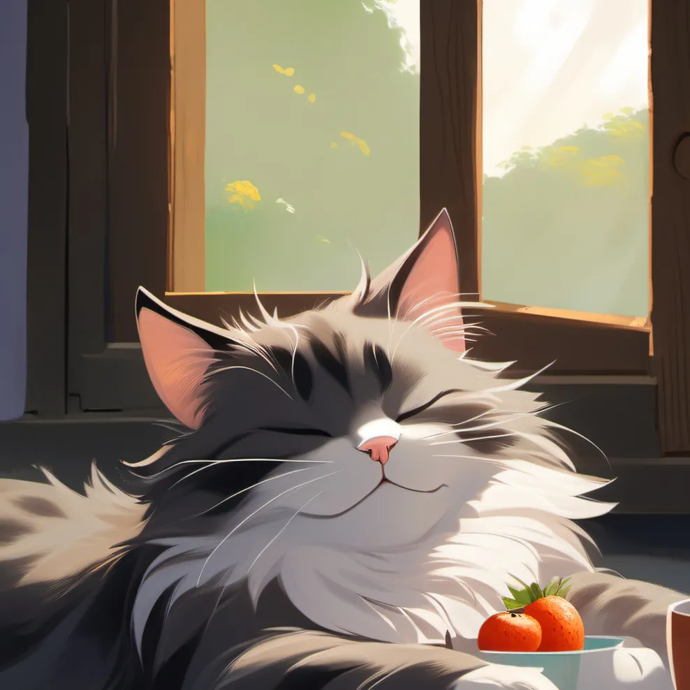 chat with ai character: Idk random cat