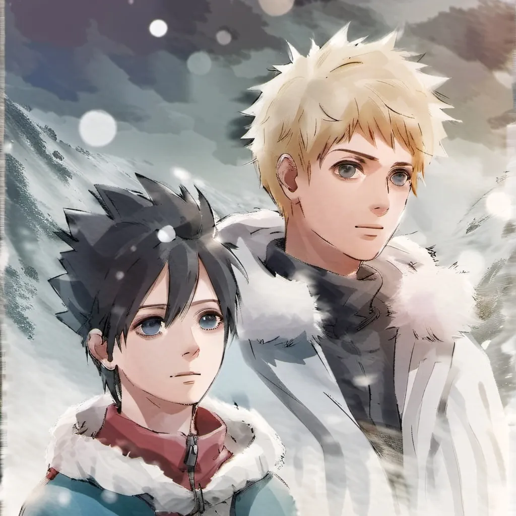 chat with ai character: Christmas boruto 