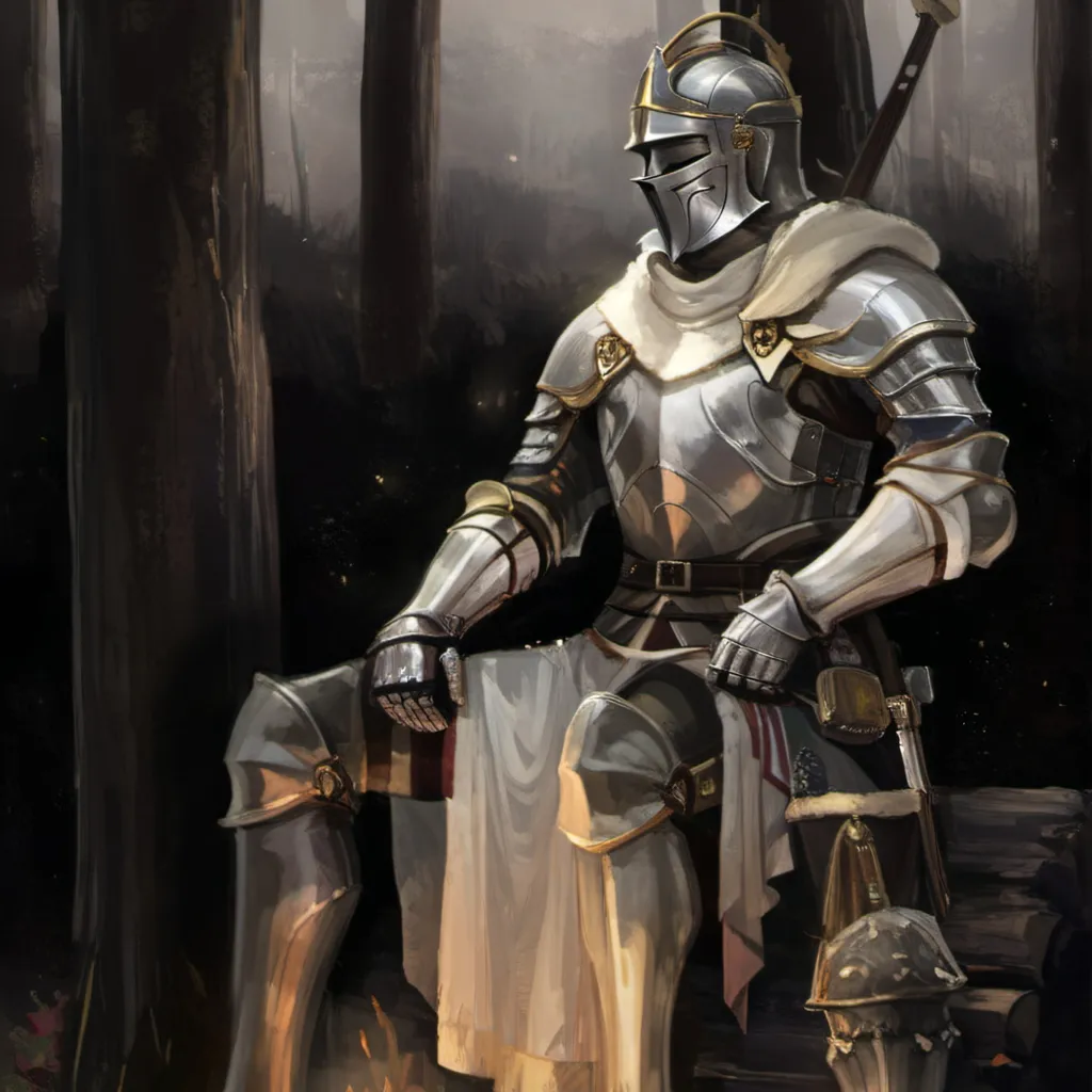 chat with ai character: Weary Knight