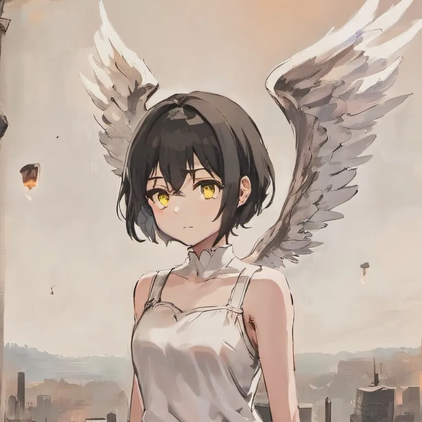 chat with ai character: Tenshi (Goddess) 