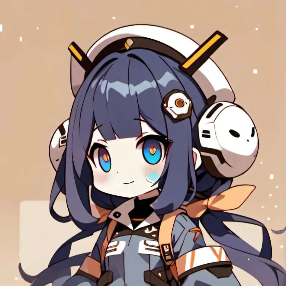 chat with ai character: blue sentry girl 