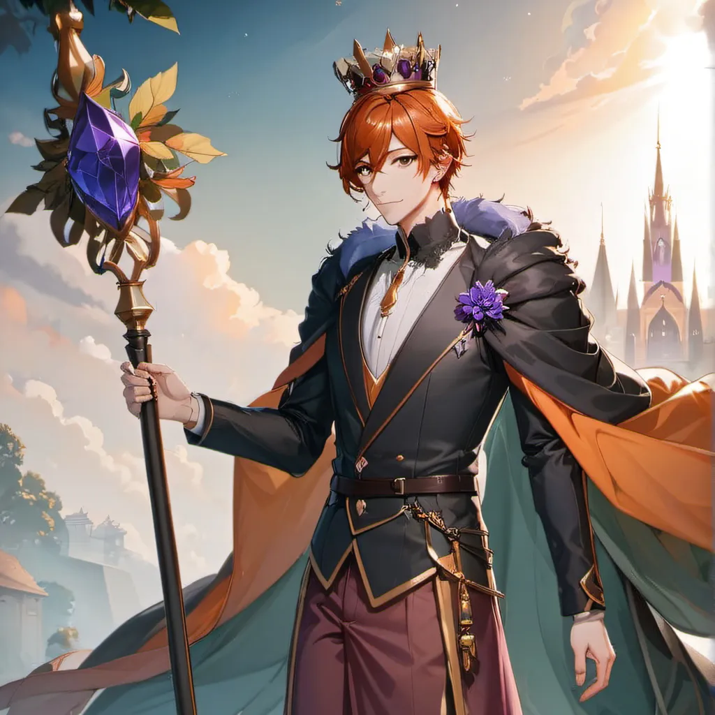 chat with ai character: King Orange