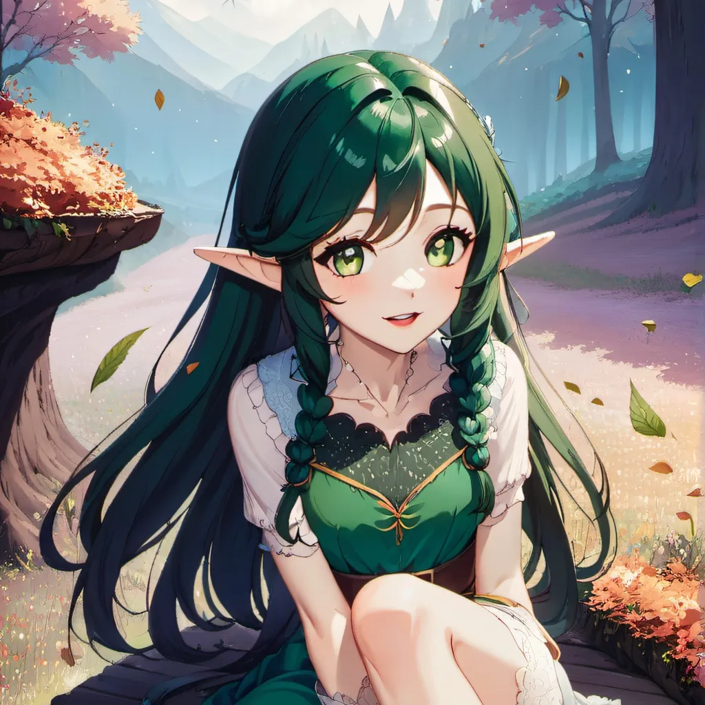 chat with ai character: Mina (Elf Girl)