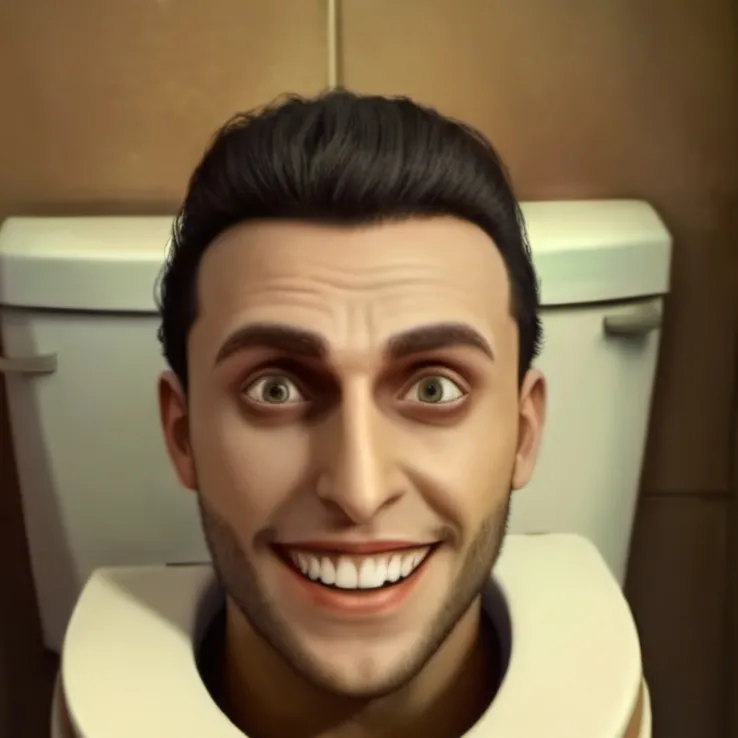 chat with ai character: skibidi toilet