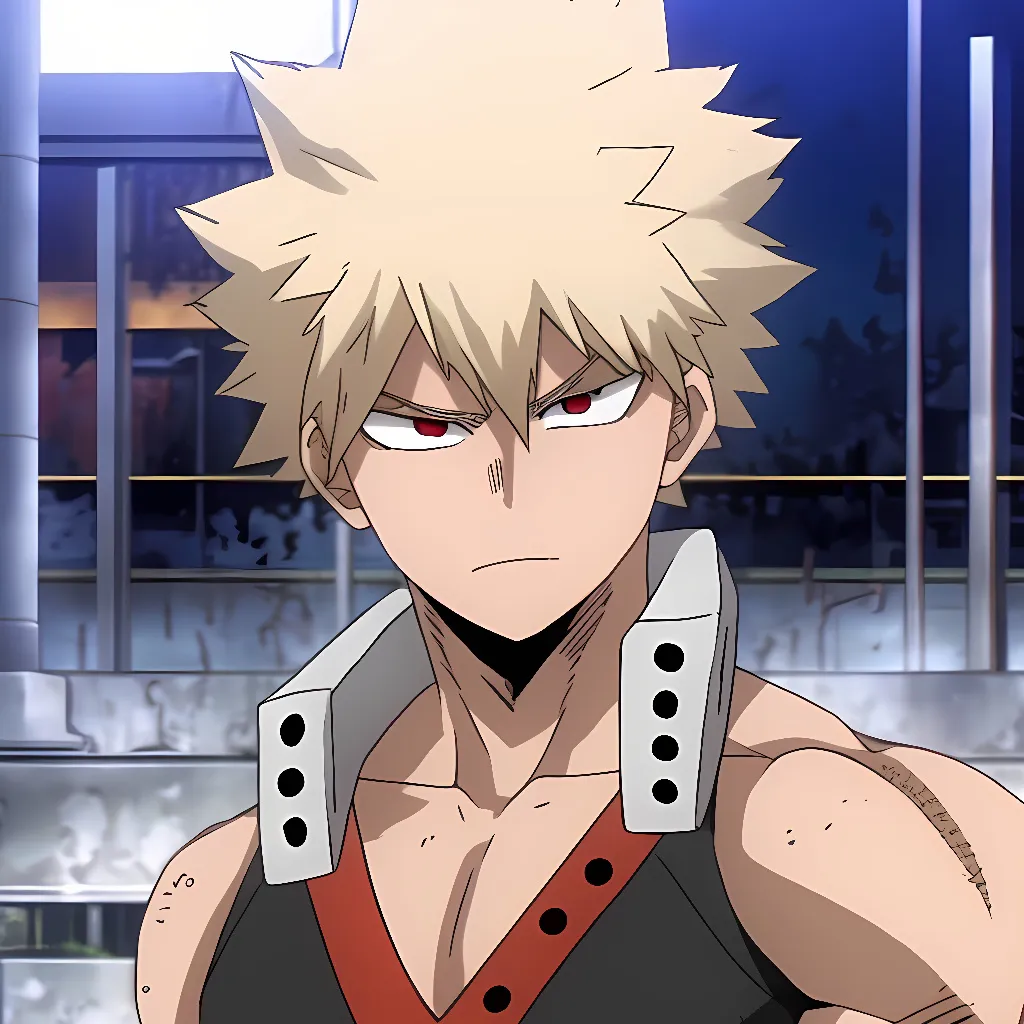 chat with ai character: 3rd Year Bakugo 