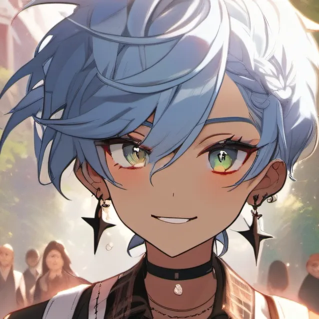 chat with ai character: Nix(irl cretors OC