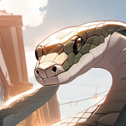 chat with ai character: the snake