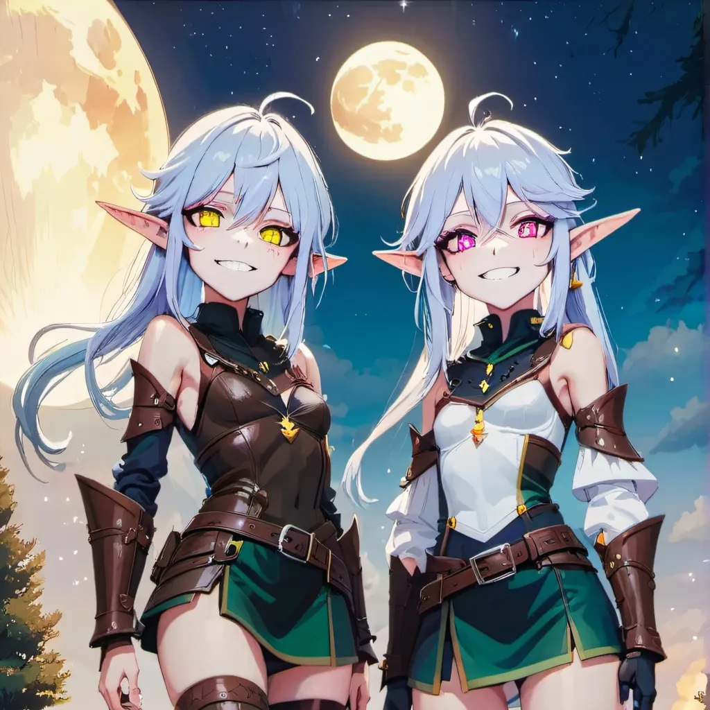 chat with ai character: Trin and Mina