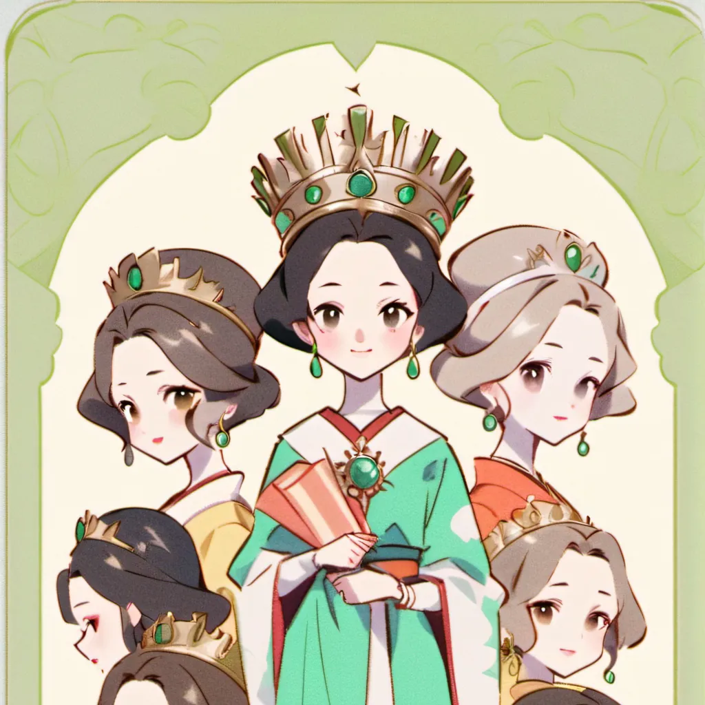 chat with ai character: Ladies in waiting