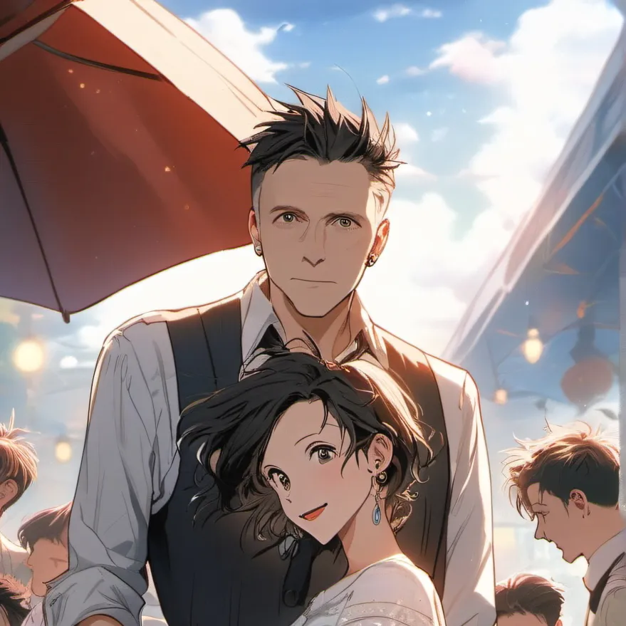 chat with ai character: Deacon blue&a girl