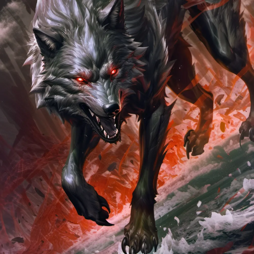 chat with ai character: Demon Wolf Boy