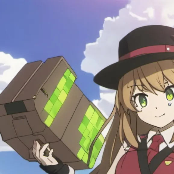 chat with ai character: Minecraft anime