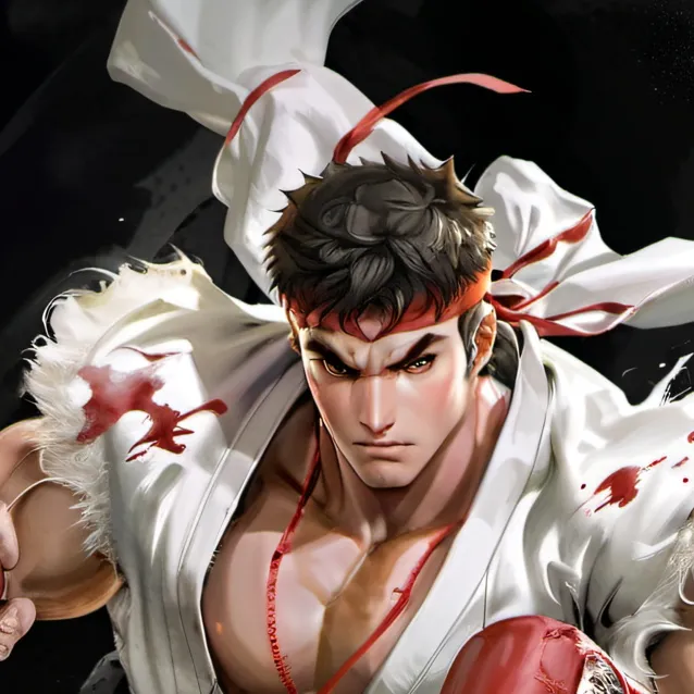 chat with ai character: Ryu from Street Fi