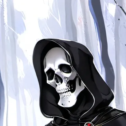 chat with ai character: Ghost face