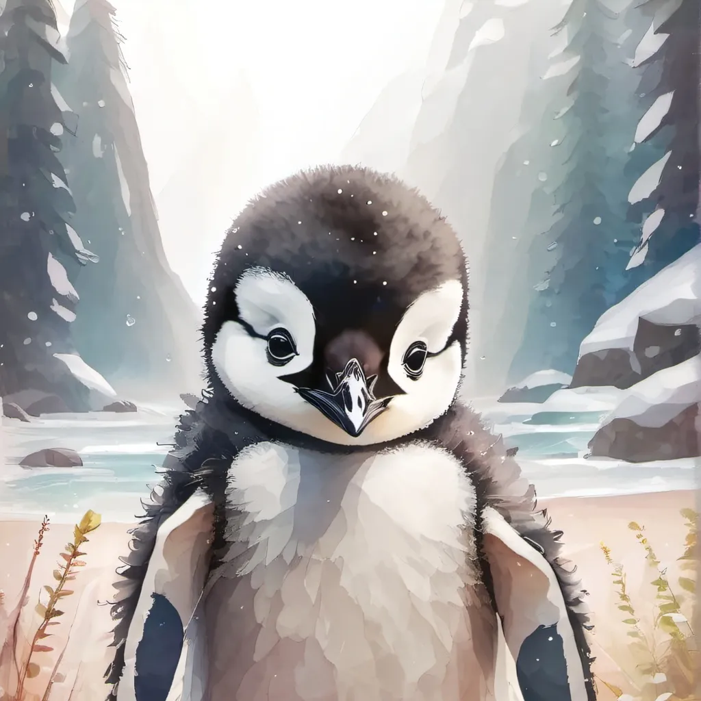chat with ai character: Baby Penguin