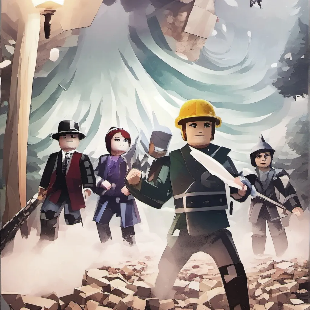 chat with ai character: Roblox Story