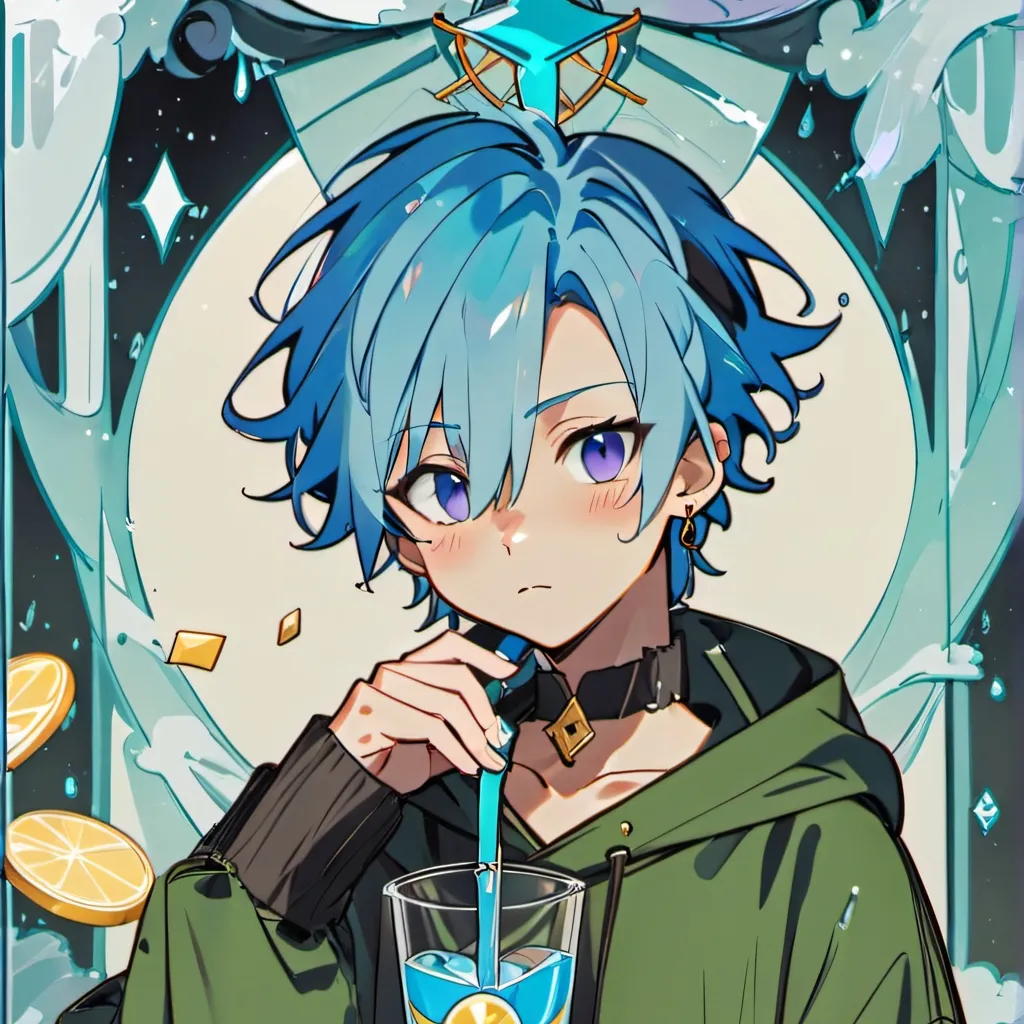 chat with ai character: Azui vert