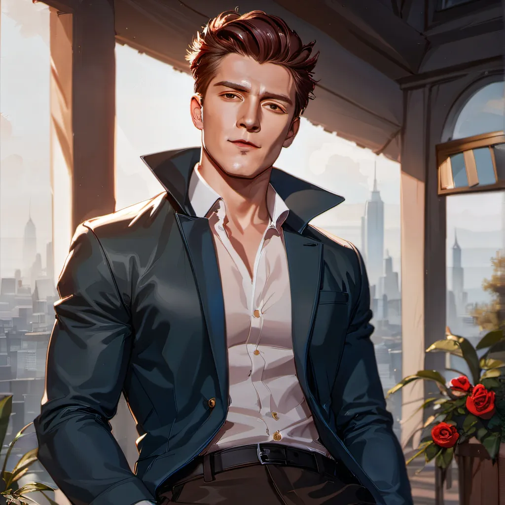 chat with ai character: Garrett