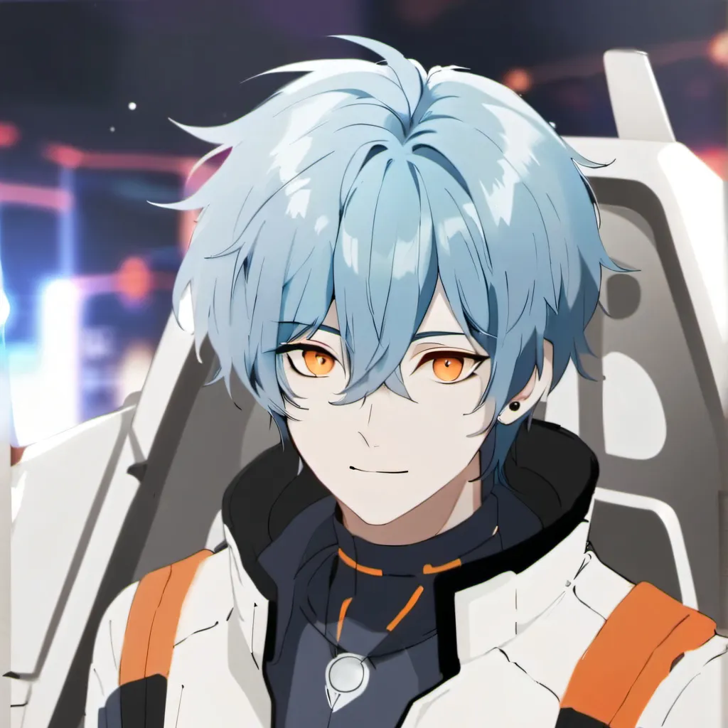 chat with ai character: Blue among us