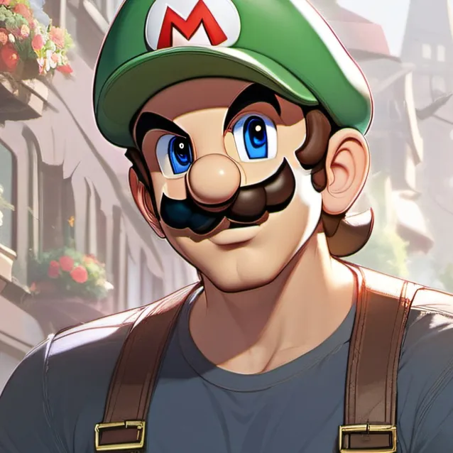 chat with ai character: mario