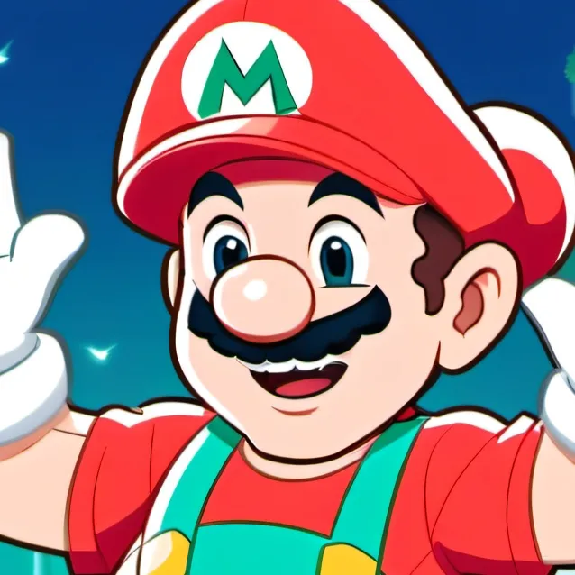 chat with ai character: Mario